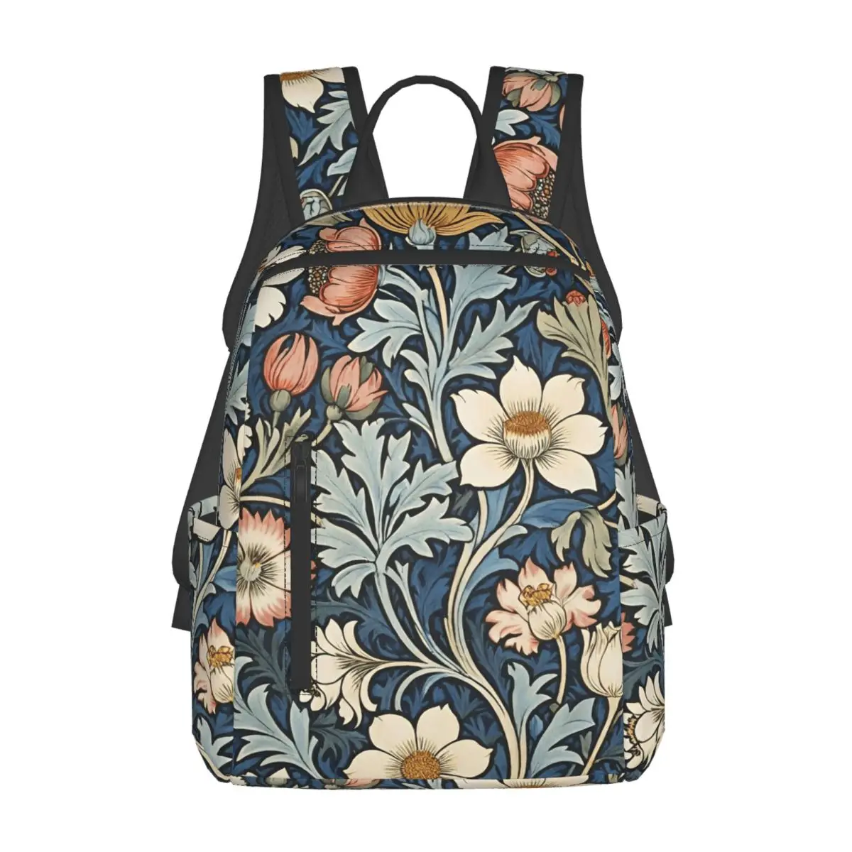 

Рюкзак William Morris Botanical Bliss в рамке, рюкзак большой вместимости, детская сумка для книг, школьная сумка, сумки на плечо для мужчин и женщин