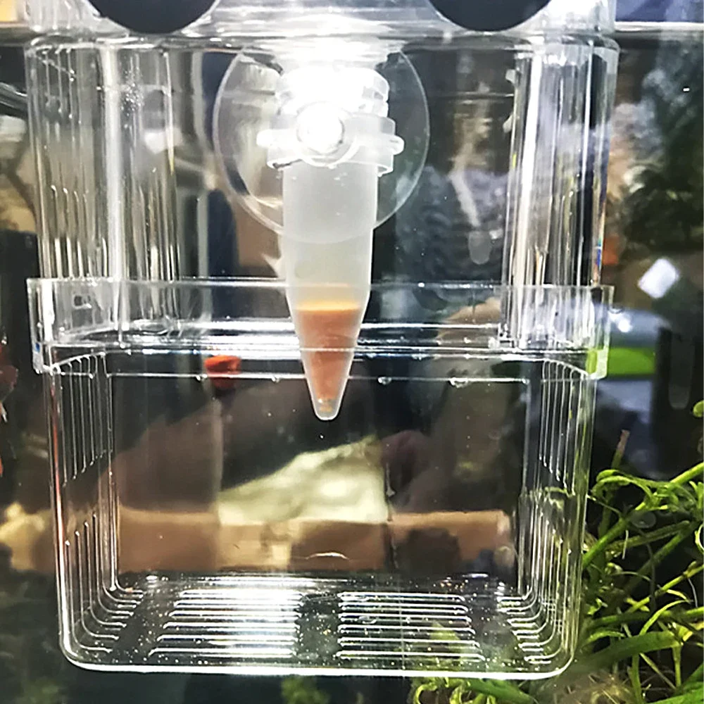 Automatic Fish Feeder Tapered Aquarium Red Worm Feeding Feeder Worm Funnel Cup Fish Food Feeding Tool Aquarium Accessories