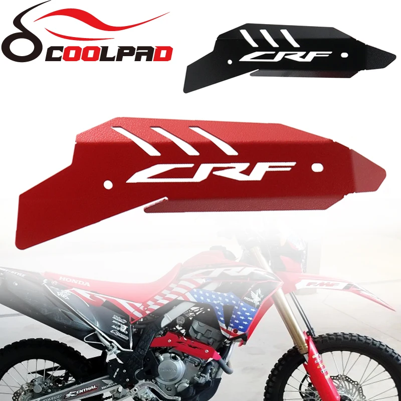 CRF LOGO Exhaust Pipe Heat Anti-Scalding Cover Guard For HONDA CRF300L / Rally