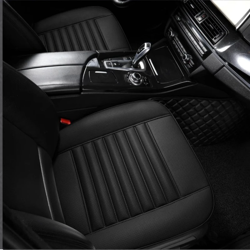 Car bamboo charcoal seat cushion, single piece without backrest, fully wrapped seat cushion, all season breathable seat cushion