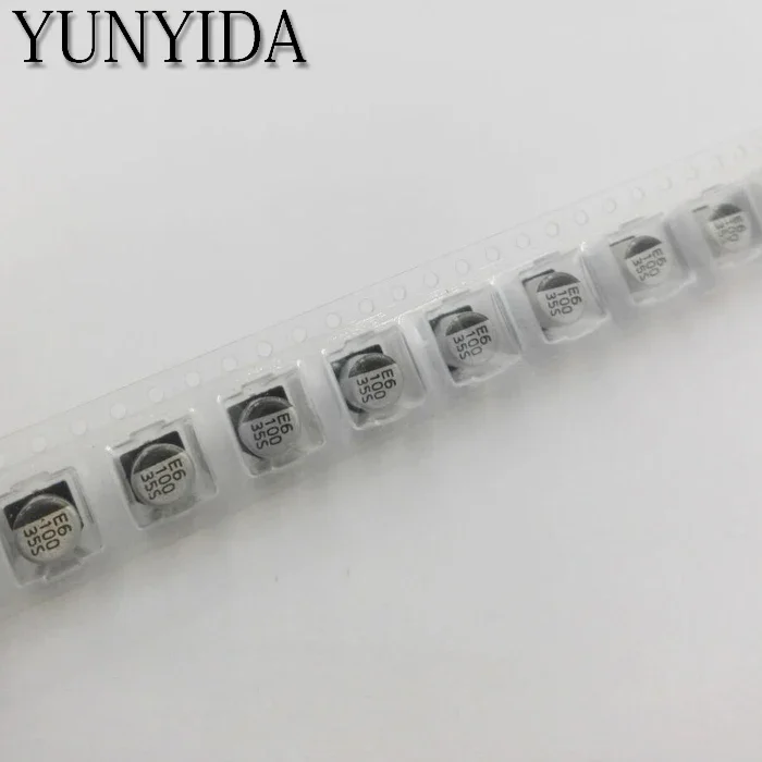 20 Buah SMD 50V 35V 25V 16V 10V 100UF 220UF 47UF 33UF 22UF 10UF 4.7UF 2.2UF 1UF Kapasitor Elektrolit Aluminium