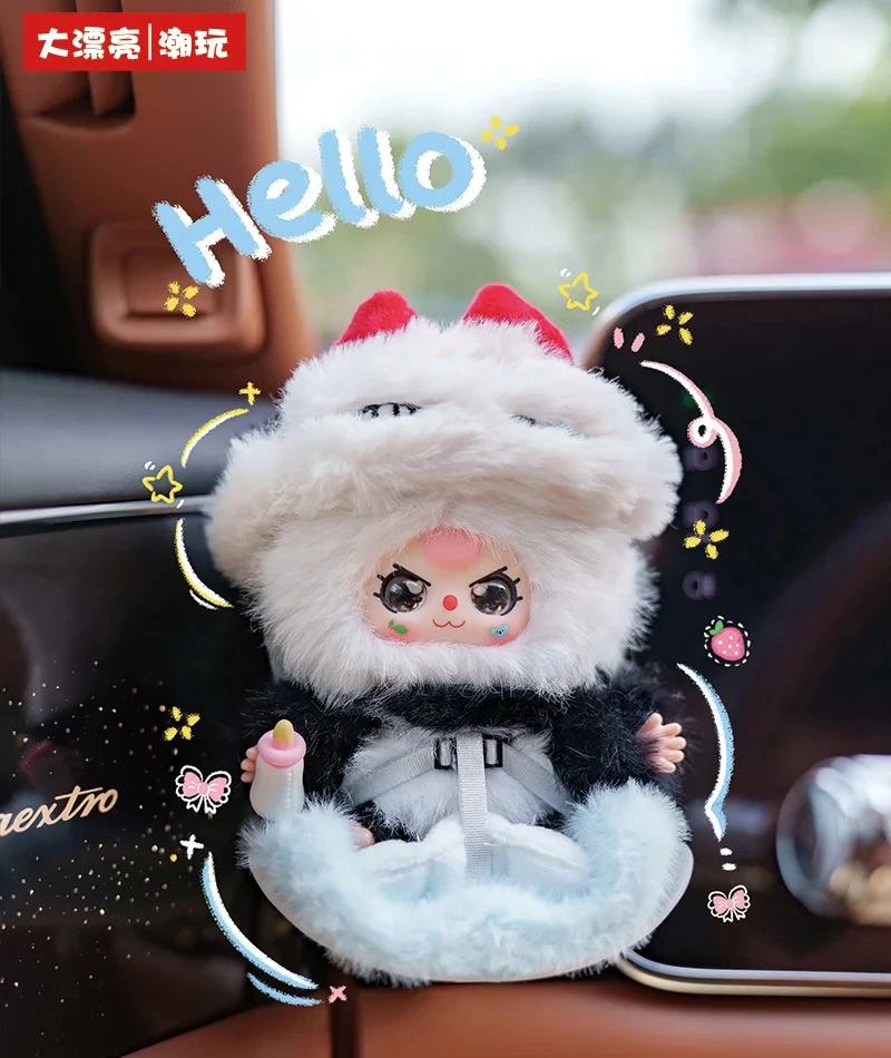 ﻿ Caja ciega de la serie TRES en el vehículo para bebé, juguete de moda, coche, muñeca decorativa bonita, juguete para regalo de Anime sorpresa