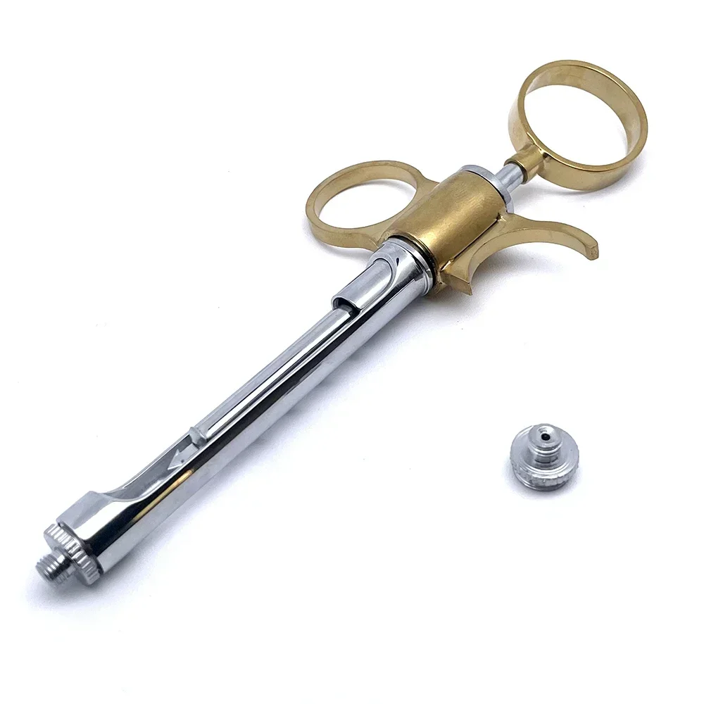 Dentistry Syringe - Injection Aspirating (Hook-headed/Sharp Head, Stainless Steel, Dental Surgical Instrument)