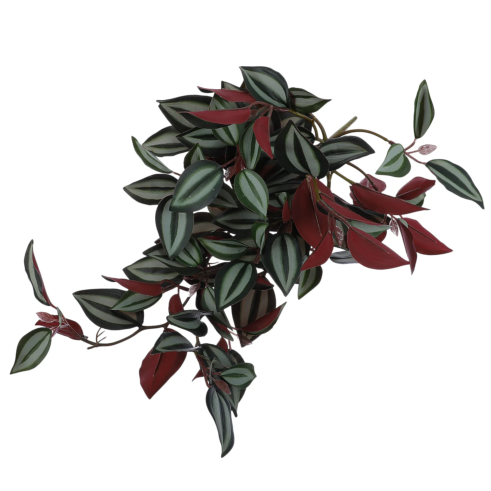 1Pcs Rattan Hanging Ornament Simulation Realistic Wall Decor Pendant Artificial Fake Plant Decoration for Home Party Wedding