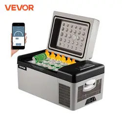 VEVOR Compresor 20L Refrigerador Pequeño Portátil Refrigerador del automóvil Congelador Vehículo