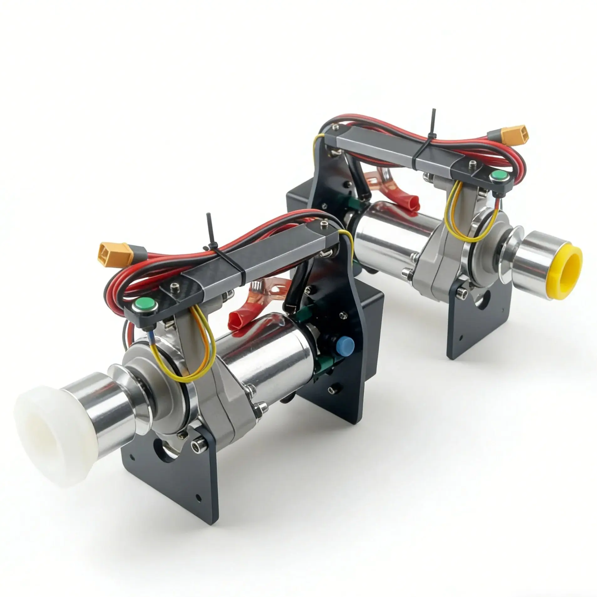 HappyModel RC Engine Starter - 12V-18V, 30A, for 40-400 Class Nitro & 15CC-80CC Gas Engines, Helicopter Models