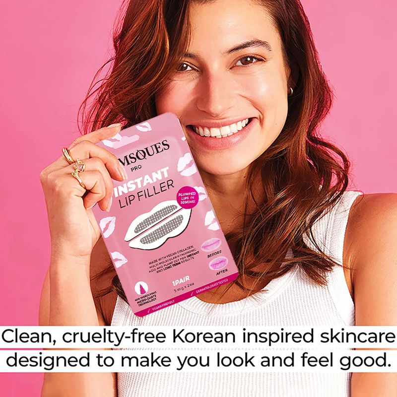 1 زوج حمض الهيالورونيك إبرة مجهرية الشفاه بقع لمكافحة التجاعيد تنعيم الفم ابتسامة رفع شركة الشفاه طبطب الشفاه العناية بالبشرة التصحيح