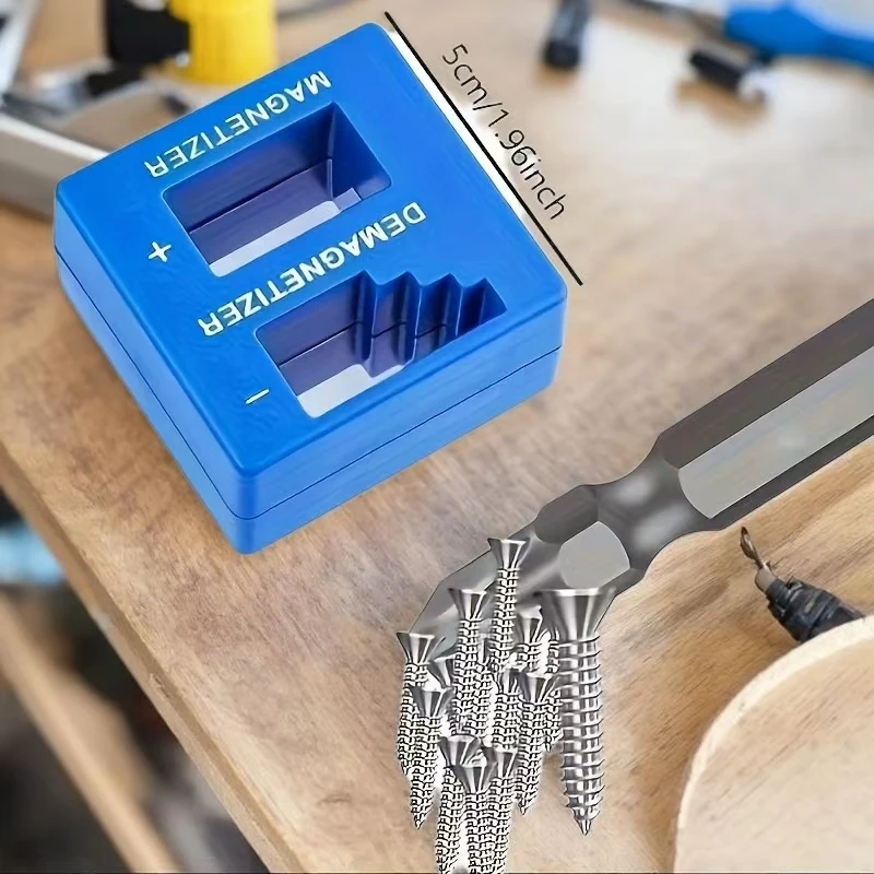 Screwdriver 2in 1 Magnetizer Demagnetizer Professional Magnetizing Pickup Tool for Screw Driver Drill Bit Hand Tool Parts