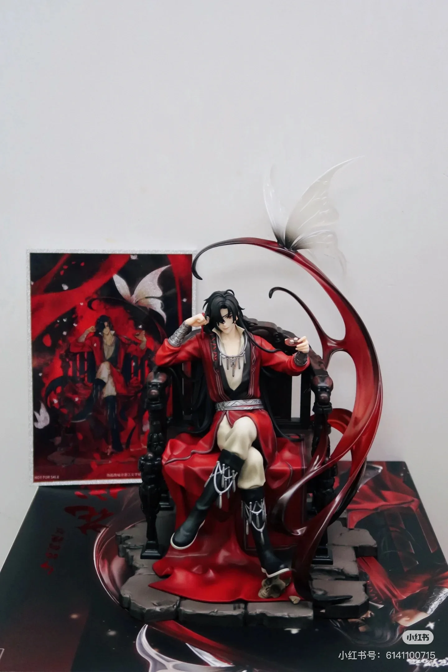 Echte Tian Guan Ci Fu Anime Figur Huacheng 1/7 Modell 29 cm Action Figur Desktop Statue Modell Sammlung Dekoration Geschenk