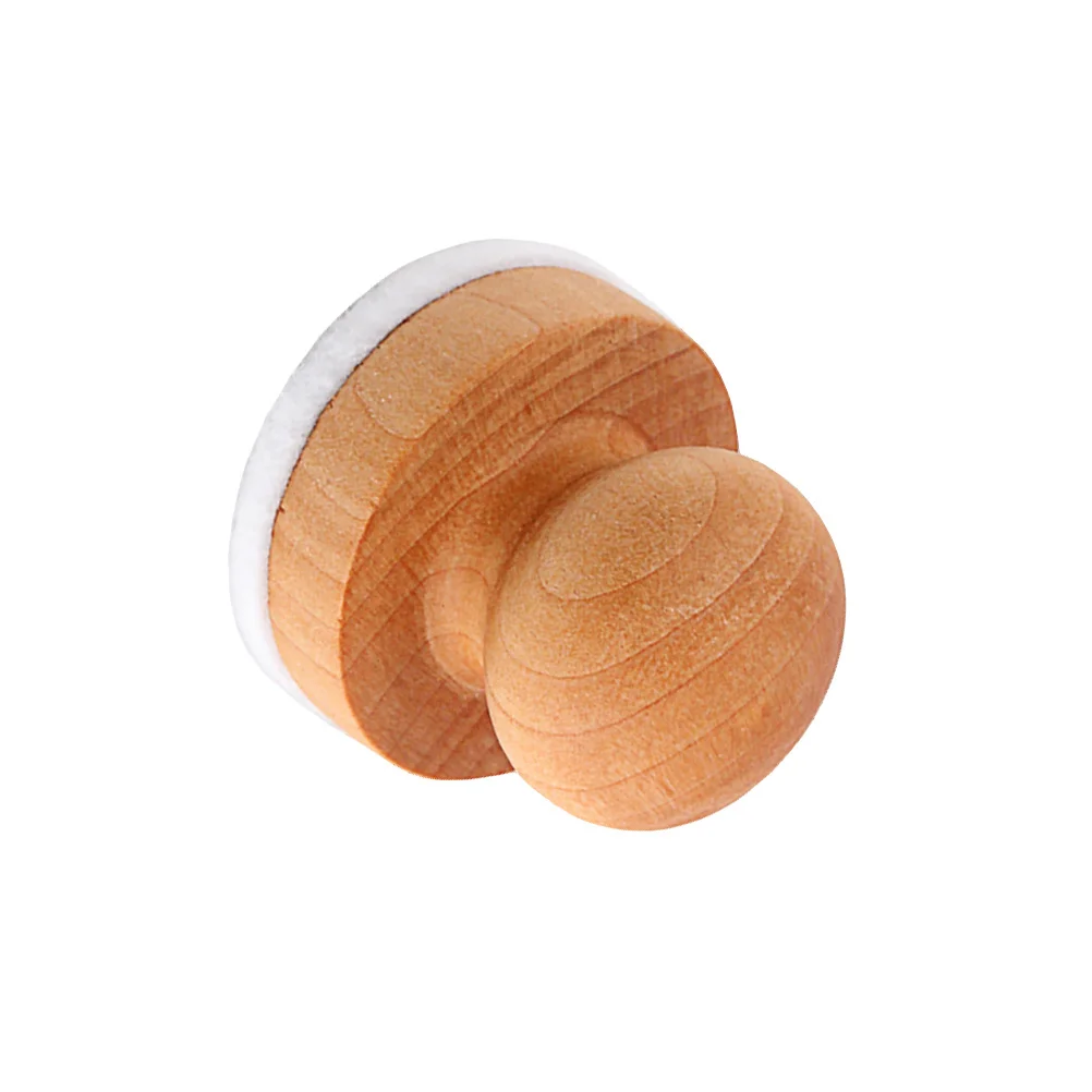 Detergente per corde per basso per chitarra in legno Strumento affidabile per la pulizia del corpo dello strumento marrone chiaro per strumenti a corda Strumento per la pulizia della chitarra