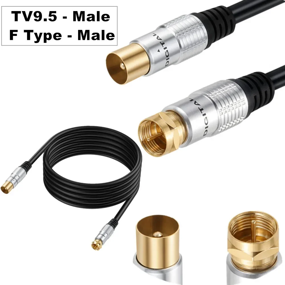 Tv 9.5 Mm Male To F…
