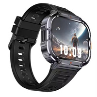 Smart Watch 2inch Ultra Large Screen NX23 LED Light Flashlight BT Calling AI Voice 400mAh Men Fitness Sports Tracker Smartwatch