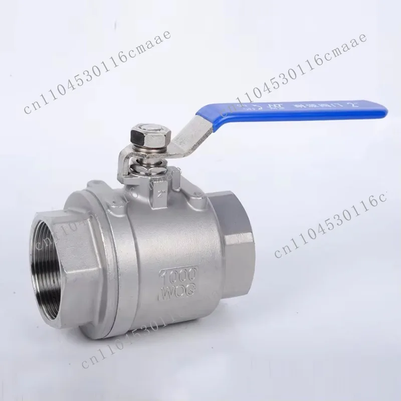 Hardware accessories Two-piece threaded ball valve Stainless steel ball valve