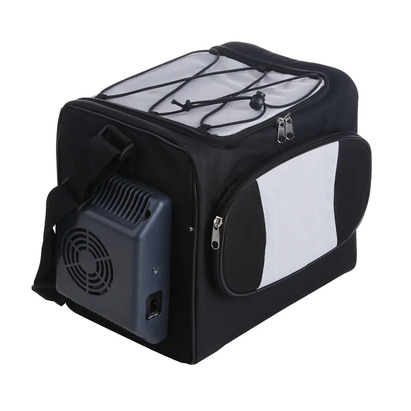 

12 Volt Portable Mini Cooler Bag Soft Surface Thermoelectric Cooler Car Hotel Outdoor Adventure New Conditions