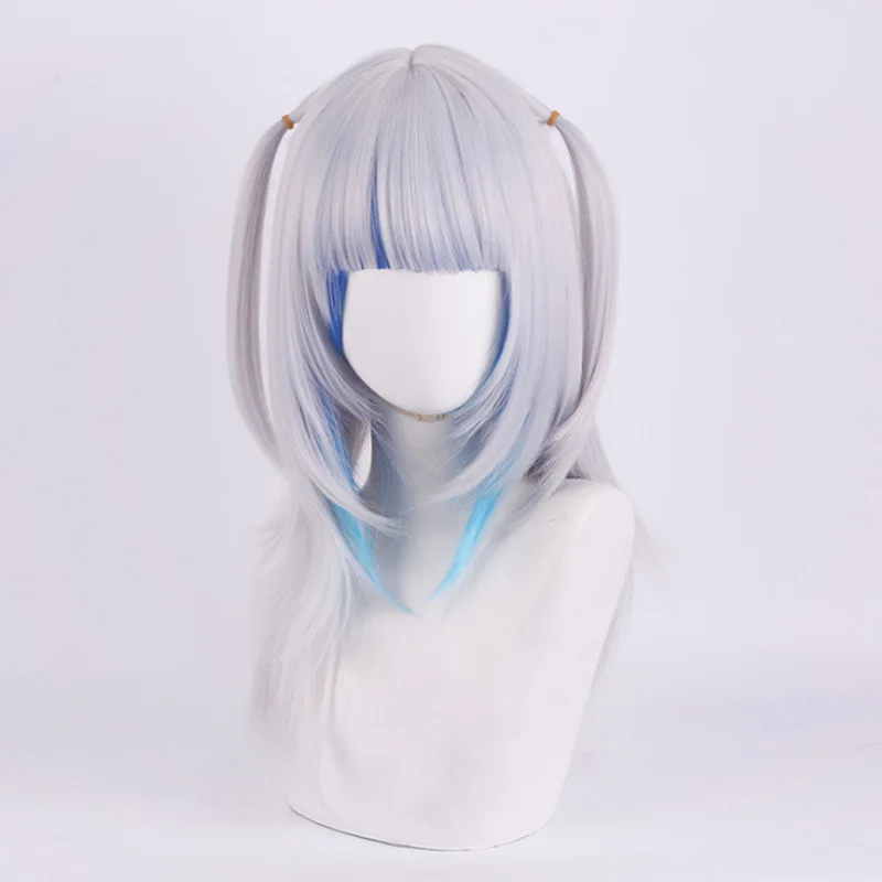 ホロライブ ガウル・グーラ バーチャルアイドル シャーク コスプレ アニメウィッグ