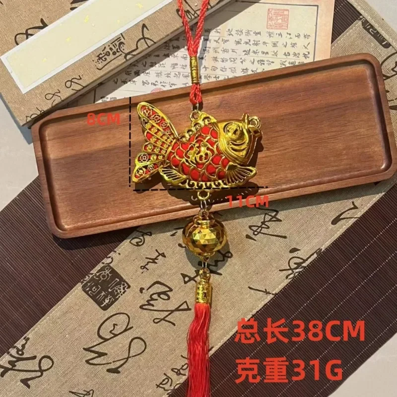 10PCS Chinese New Year Decorations Snake Year Lucky Charms Red Hanging Tassels Feng Shui Decor Chinese Knot Home Tree Ornament view 5