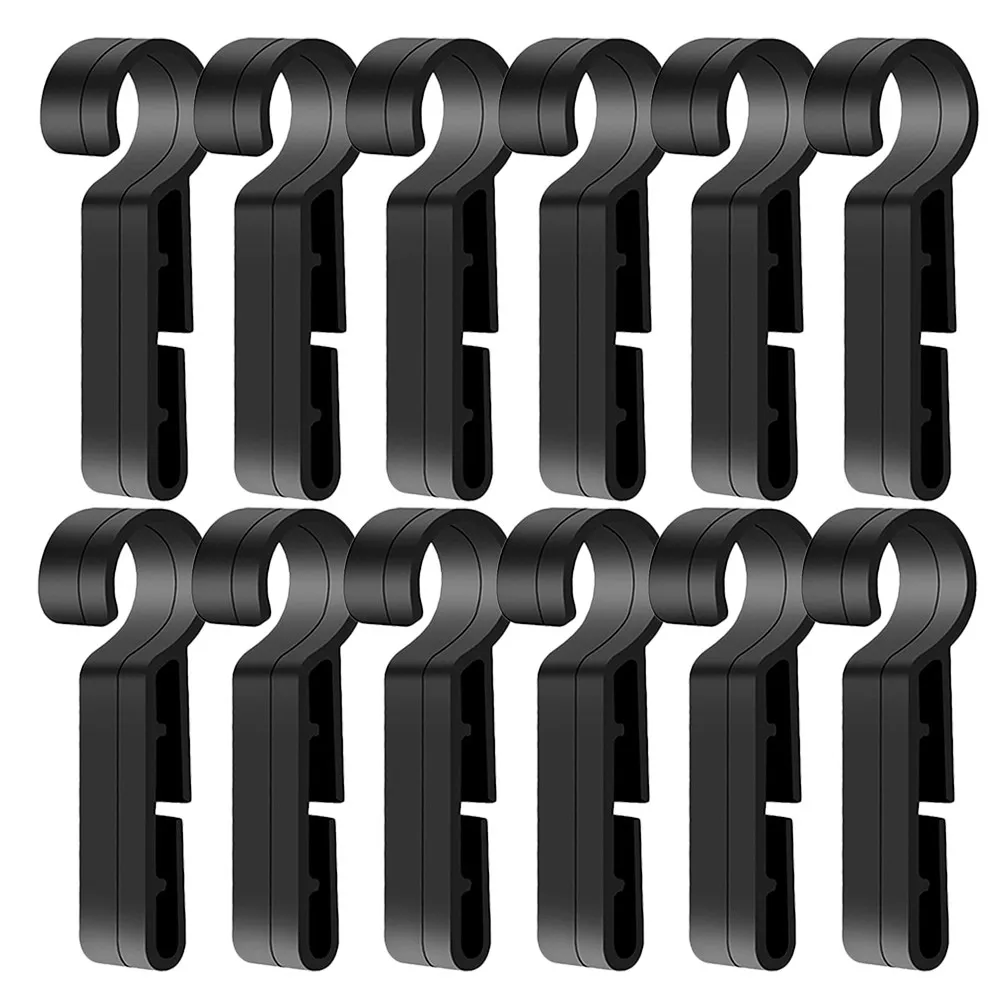 

20Pcs Safety Headlamp Clips Anti-Slip Hard Hat Light Mount Secure Holder Construction Headlight Hook Outdoor Work Gear