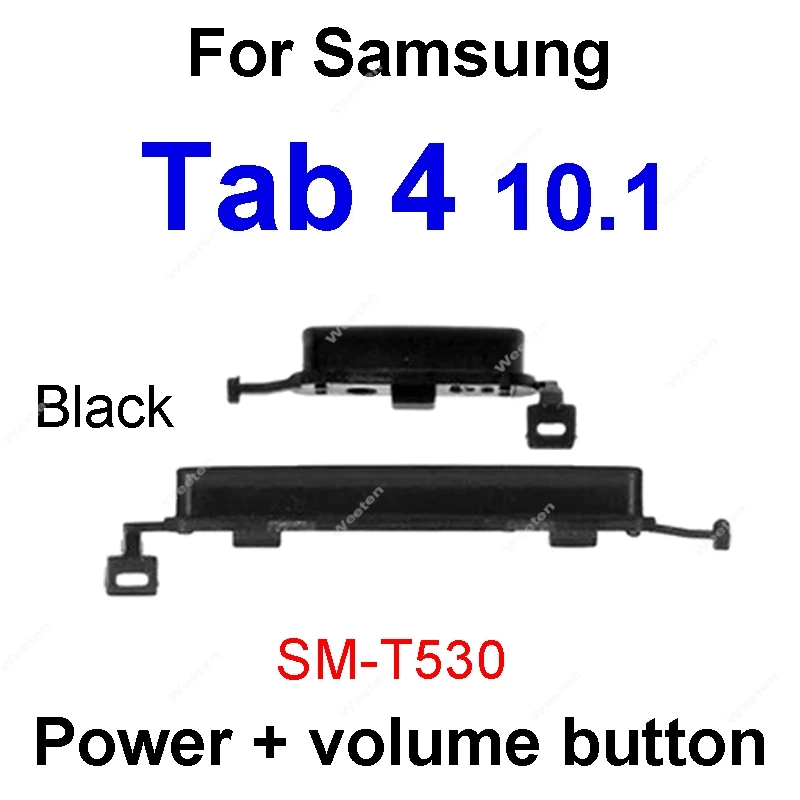 volume Button Use For Samsung Galaxy Tab T510 T530 T580 T700 T800 Power On/off Side Button Volume adjustment Spare Repair Parts