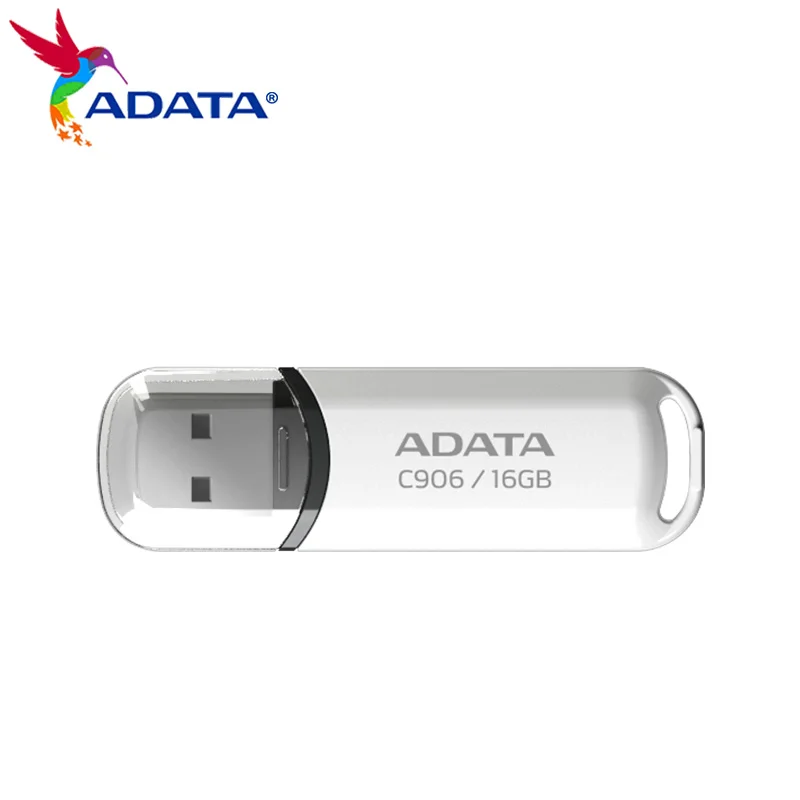 USB-флеш-накопитель ADATA C906 компактный, USB 2,0, 16 ГБ, 32 ГБ