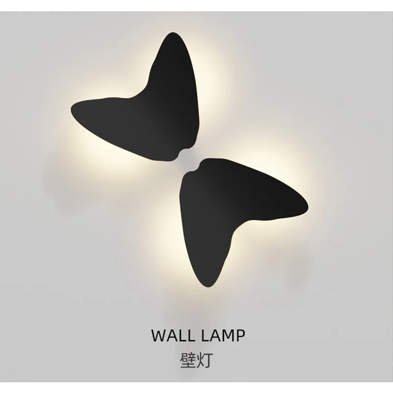 

Outdoor waterproof wall lamp modern butterfly wall lamp exterior wall decoration courtyard garden wall corridor atmosphere lamp