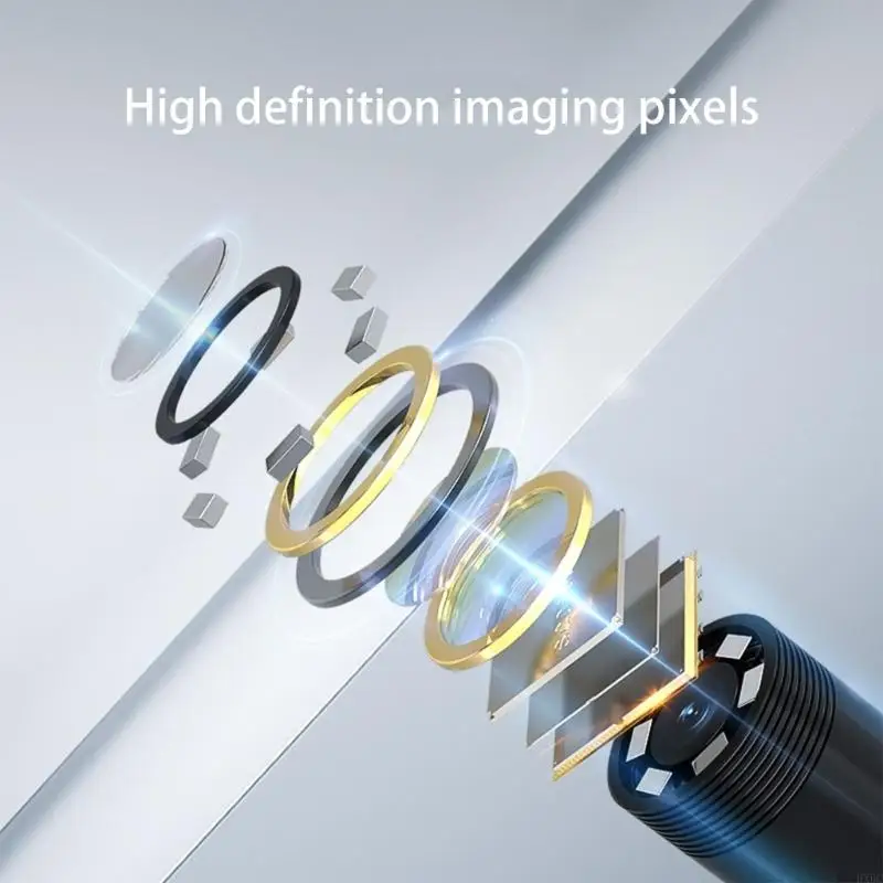 2025 عدسة جديدة غير منفذة للكاميرا مقاس 8 مم لصيانة الأنابيب الميكانيكية #2