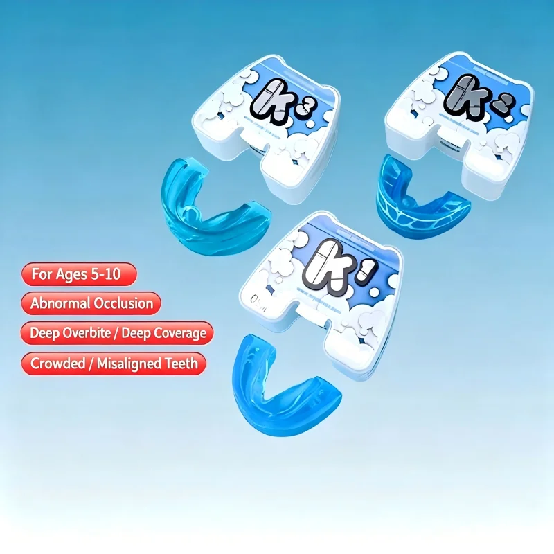 

MRC Myobrace Kids Teeth Corrector K Series Oral Muscle Training Mouth Breathing Buckteeth Orthodontic Appliance