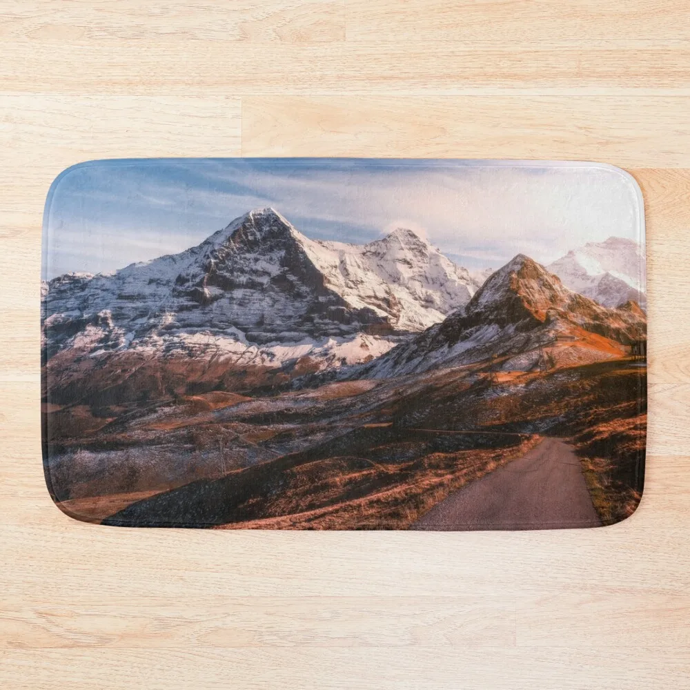 

Swiss Alps Bath Mat Bath Rugs For Bathroom Anti Slip Bath Stickers Non Slip Carpet Bathroom Rug Set Mat