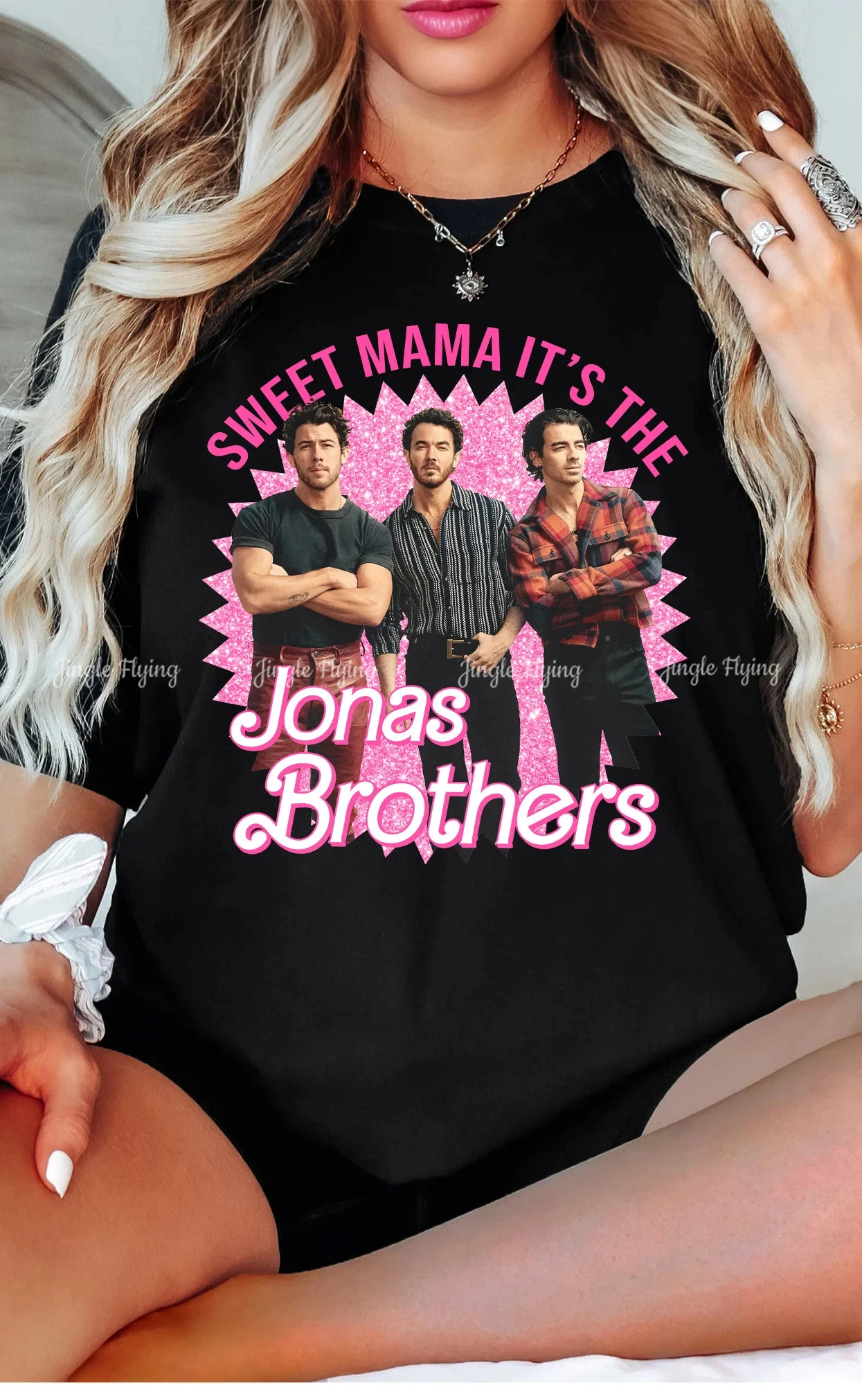 Sweet Mama Its The Jonas-Brothers Unisex T-shirts Gift For Joe Jonas Fan