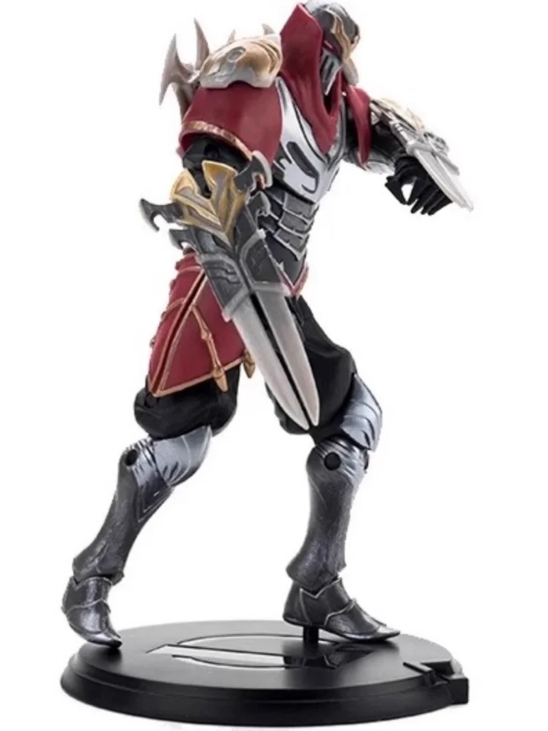 Original LOL League of Legends Zed The Master of Shadows Game Statues Action Figure Active Joints Ornaments  Model Toys Gifts