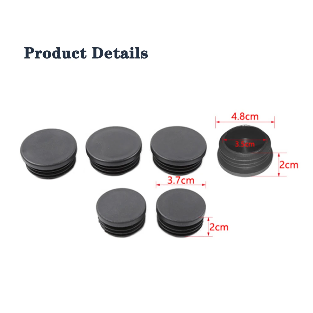 6Pack Car Exterior Floor Drain Removable Waterproof Hole Plugs for Suzuki Jimny 2019 2020 2021 2022 2023 JB74 Accessories Black