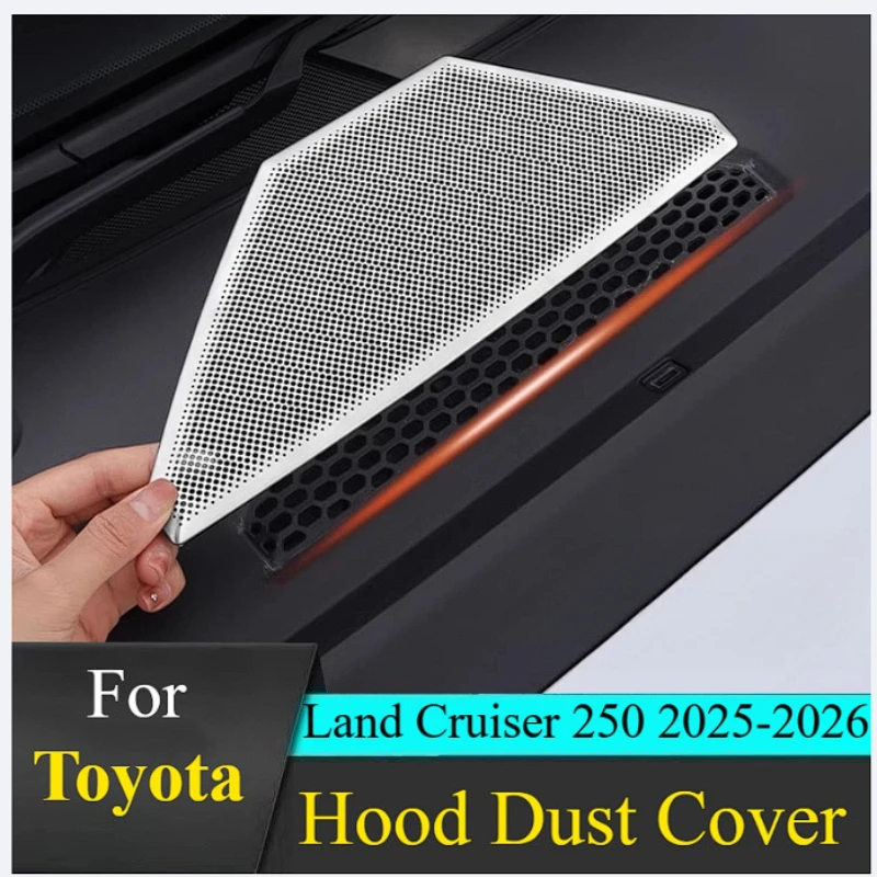 

For Toyota LC250 2025-2026 Hood Dust Cover Engine Bonnet Protector Block Debris & Dirt Entry Shield