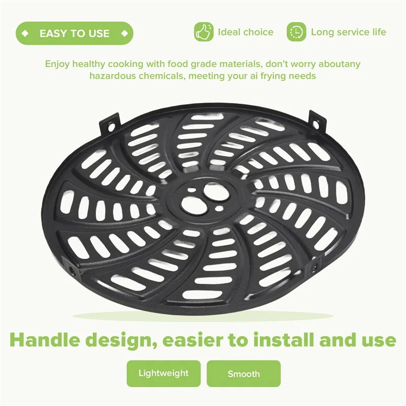 【Горячий торт】Аэрофритюрница-гриль-поднос для Gourmia GAF698/GAF686 6QT фритюрница с антипригарным покрытием, сковорода-гриль, более четкая пластина, посудомоечная машина, безопасность