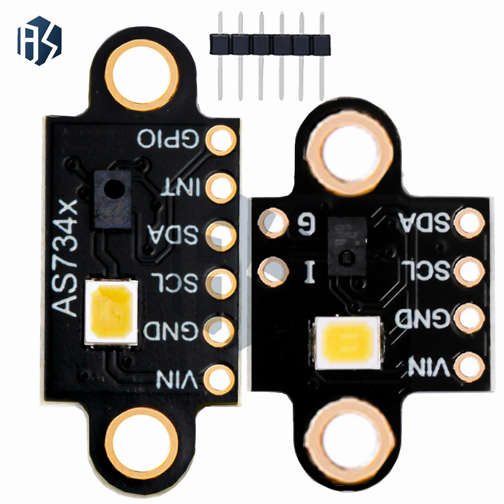 AS7341 AS734x Visible Spectral Sensors Module Color Temperature illuminance High Accuracy Color Detection For Arduino