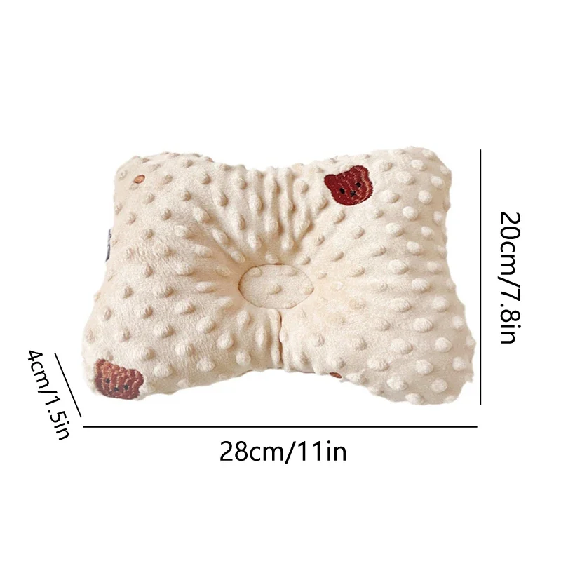 Pet Soft Fluffy Pillow Puppy Kitten Bone Shaped Comfort Sleeping Pillow Cervical Protection Pad Soothing Dog Toys