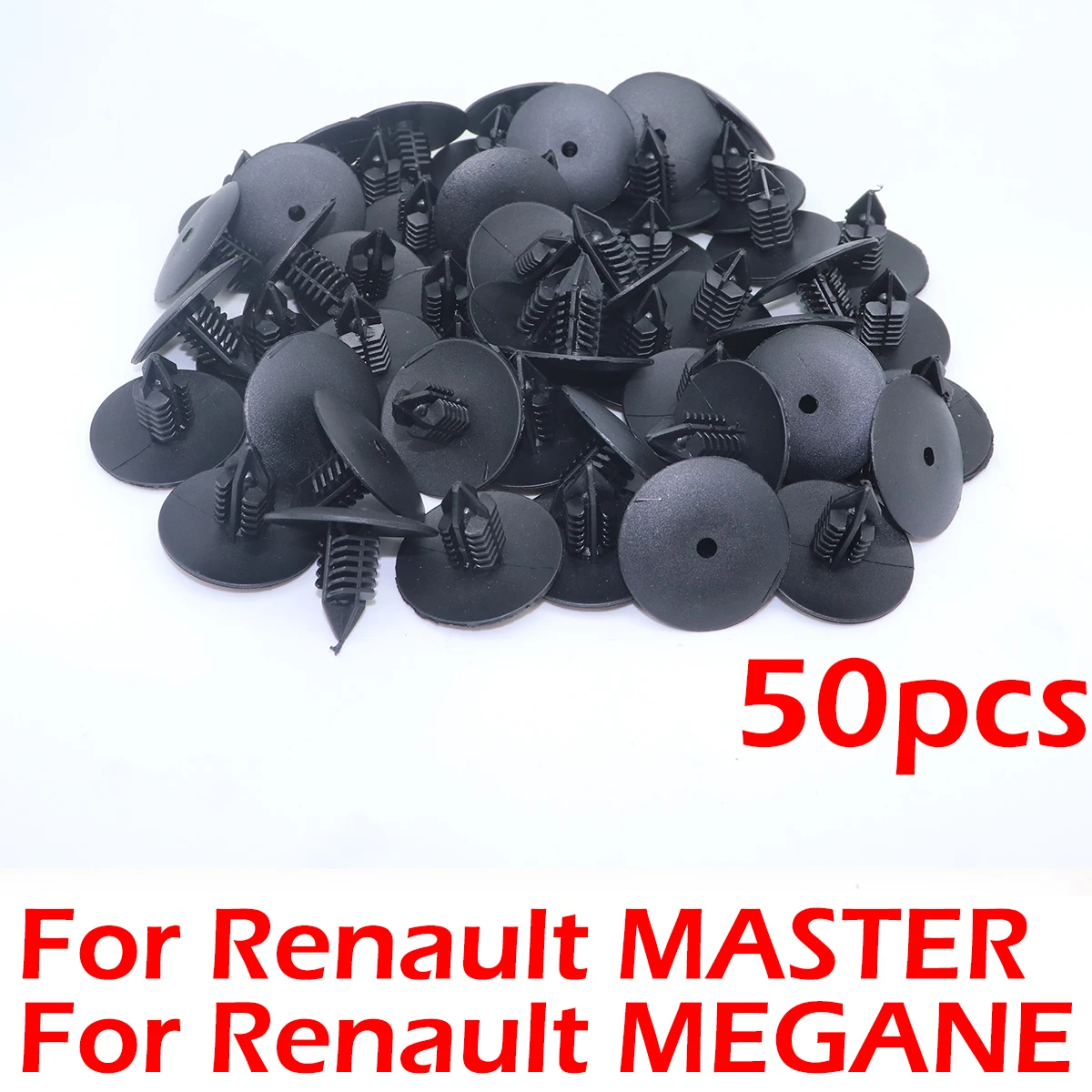 

50pc Car Wheel Arch Liner Splash guard Clips Plastic Fastener For VW Audi kia honda Renault MASTER MEGANE Tool-Free Installation