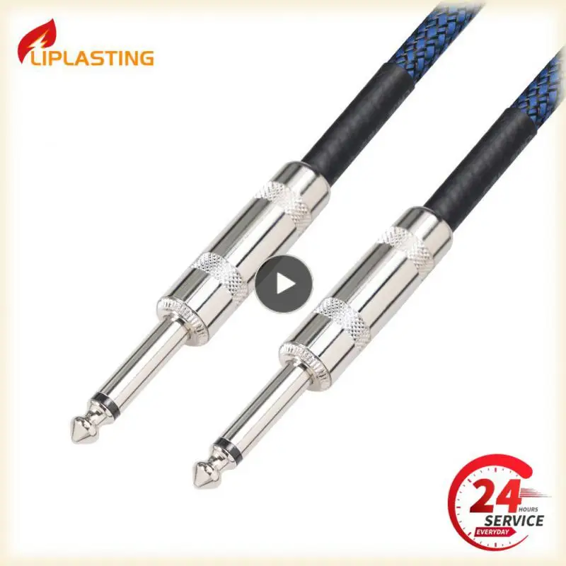 New Fender Guitar Cable Wire Cord Jack Line Bass Electric Box Audio Cable Noise Reduction Line Color Braided Shielded Cable