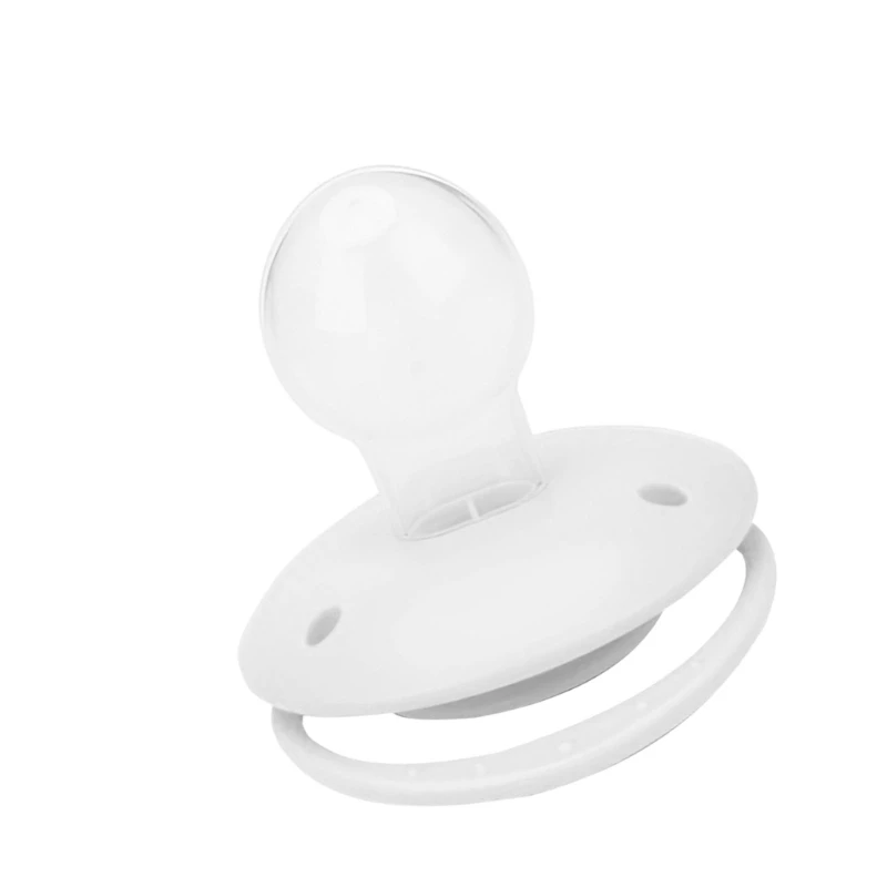 Núm vú giả an toàn dành cho người lớn Calibre lớn Núm vú giả silicone mềm Làm dịu tâm trí của bạn Thư giãn núm vú giả để giảm