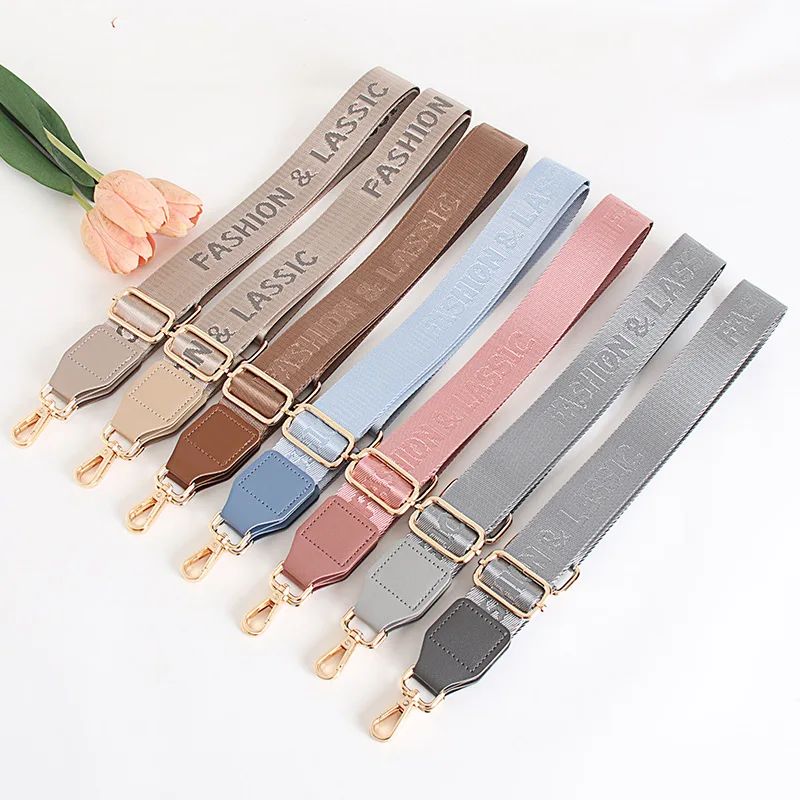 fashion bag strap for Women\'s 3.8cm shoulder bag strap  correa bolso  correa bolsa camara  bag accessories  nylon