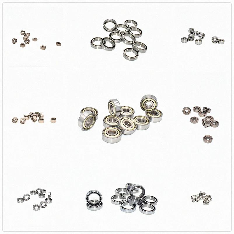 Metalowe uszczelnione miniaturowe łożyska ze stali chromowanej 10 sztuk MR 73 MR84ZZ MR94ZZ MR104ZZ MR116ZZ MR125ZZ MR 149ZZ
