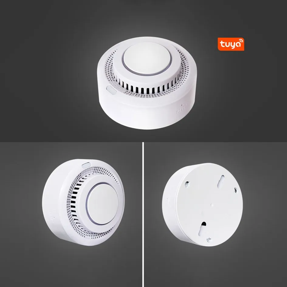 AVATTO-Tuya Smart Wi-Fi Detector De Fumaça, Combinação Sensor De Fogo, Home Security System, Bombeiros Smoke Alarm, Proteção Contra Incêndio