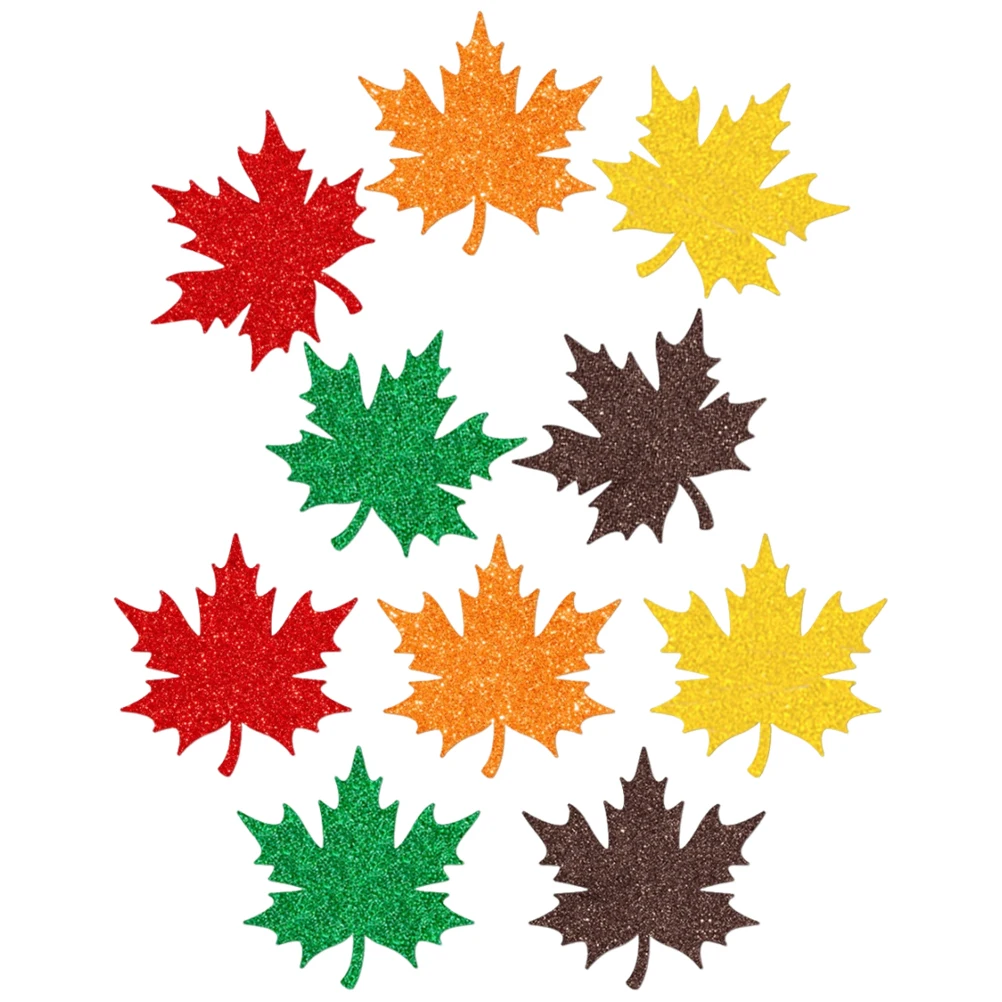 

20Pcs Maple Leaves Paper Cards Pack for Thanksgiving Table Decorations and Fall Harvest Gathering Message Tags