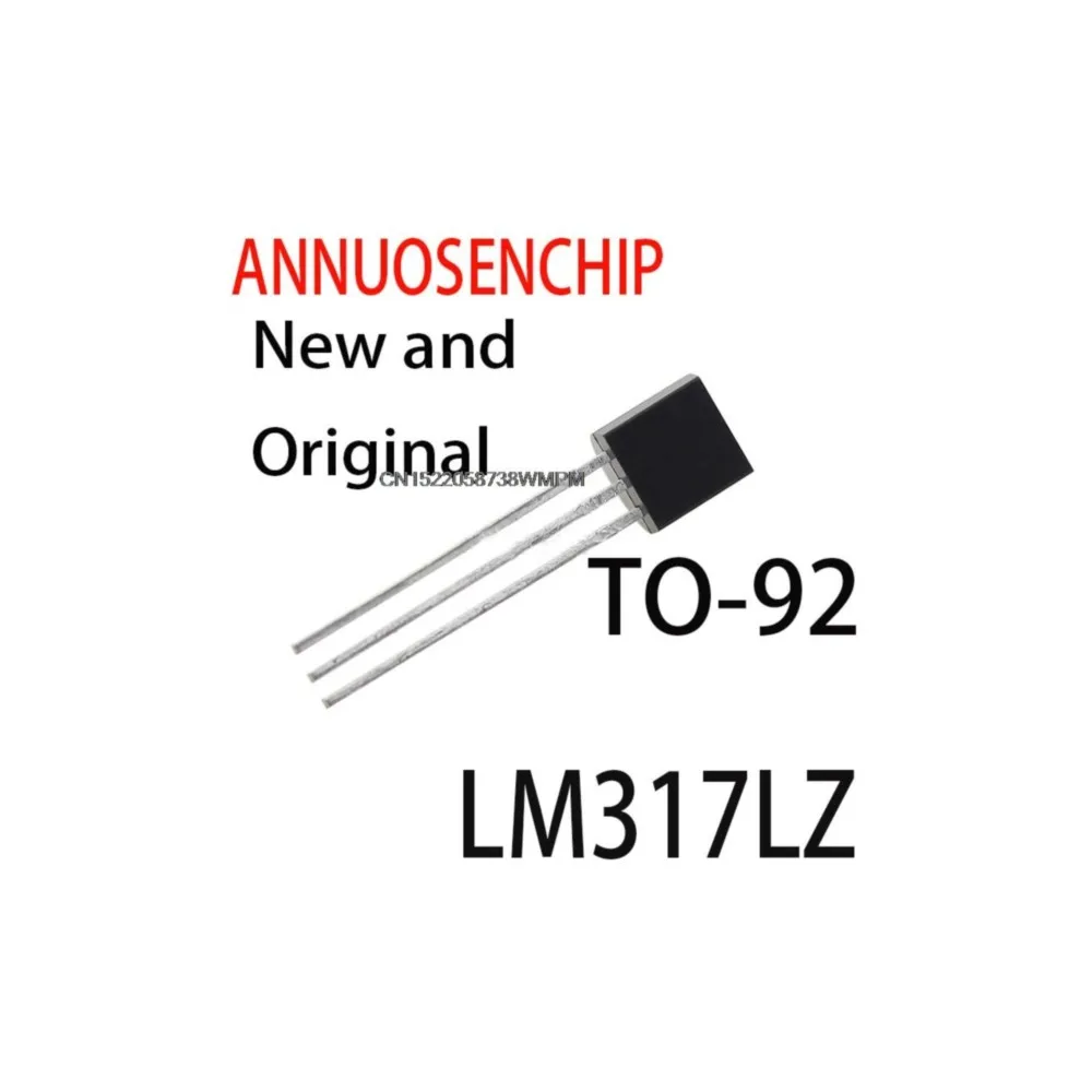 100PCS New and Original  LM317L LM317 0.1A New Good Quality TO-92 LM317LZ