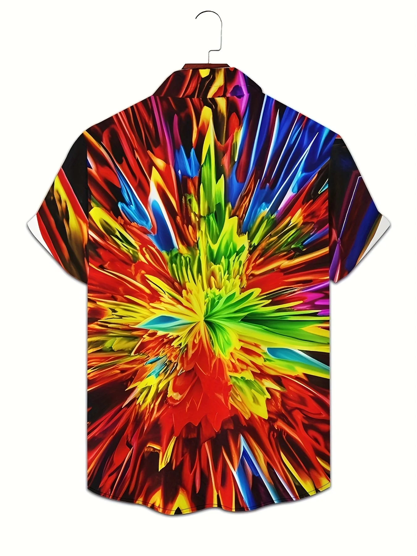 Hawaii Men's Casual Fashion Short Sleeve Shirt New 2025，