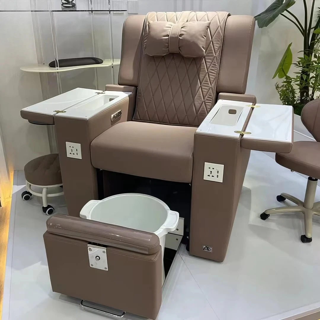 Premium Spa Portable Foot Chair Heated Massage Roller - No Plumbing Required