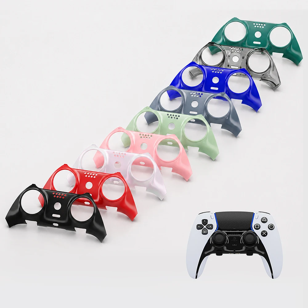 Housing Frame for PS5 Edge Controller Front Panel Shell for Sony Playstation 5 EDGE Rear Plastic Shell Repair Parts Replacement