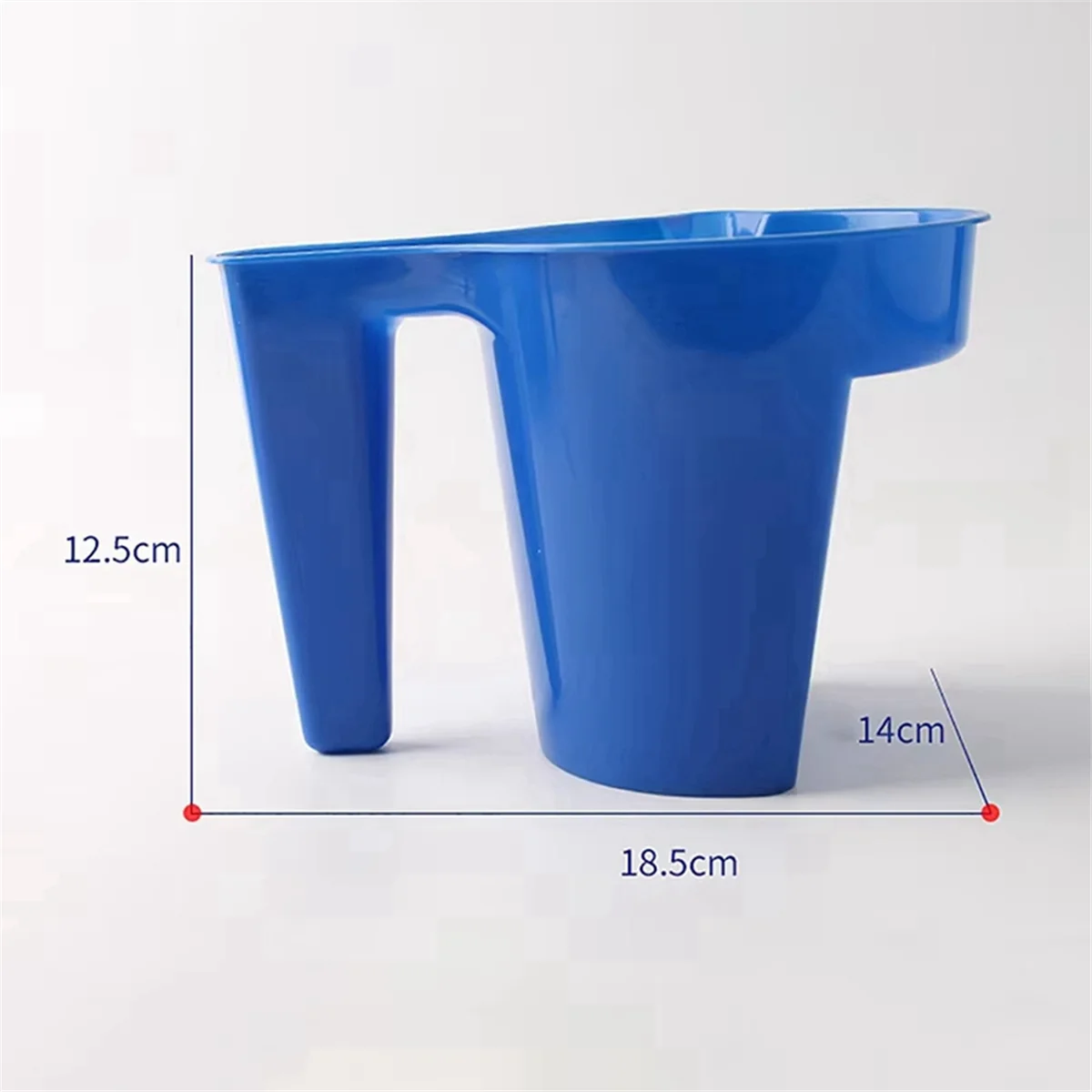 ABFW 2 Pcs Roller Brush Holding Paint Cup New Material Convenient Construction Blue Plastic Paint Tray Paint Tool Set