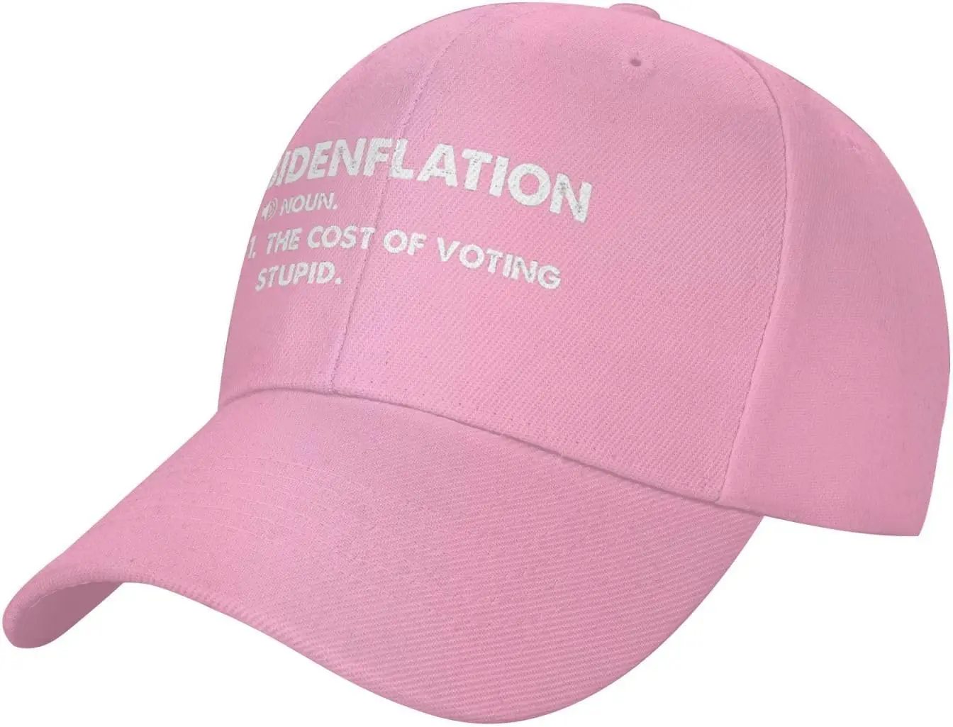 Bidenflation The Cost of Voting Stupids Hat Adjustable Funny Fashion Casquette for Men Women fgr