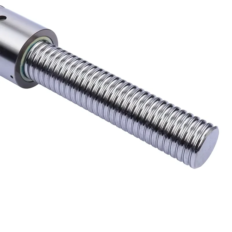 GS SFU05020-4 High-Efficiency CNC Ball Screw Assembly Strict Quality Control Carbon Steel 1m Length for Molding