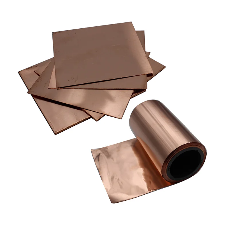 Copper Foil Plate Sheet 0.02mm To 2mm