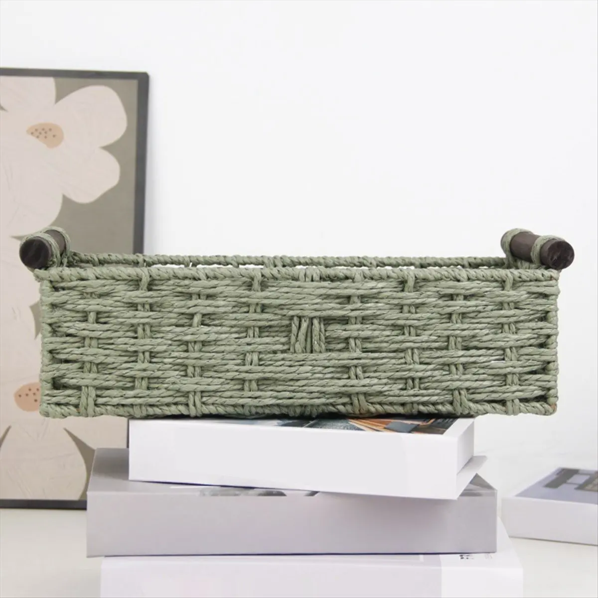 

Корзина для хранения ABZJ: органайзер для ванной комнаты, прикроватная корзина для спальни, кухни, декора ванной комнаты